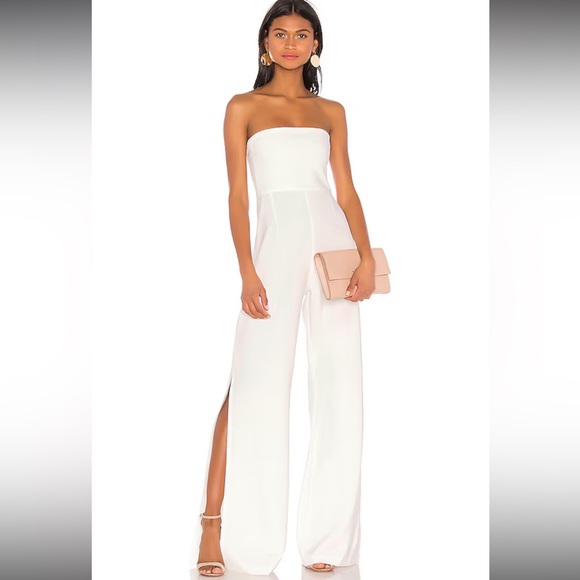 Nookie Glamour Jumpsuit in Ivory